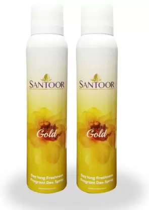 Santoor Gold Deodorant Spray - For Women150 ml