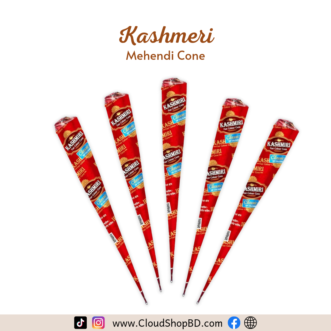 KASHMERI MEHENDI CONE- 1pcs