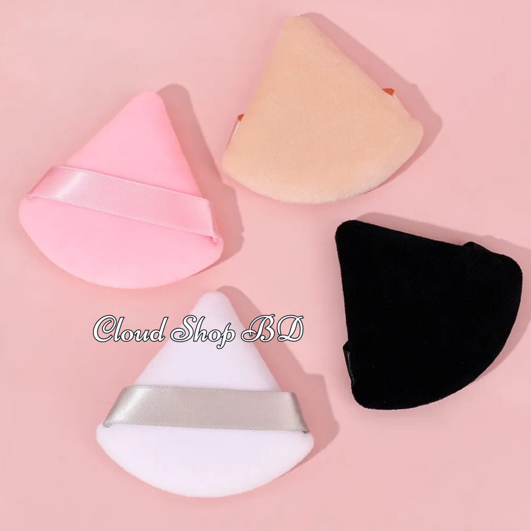 Triangle Powder Puff 1 Piece Random Color