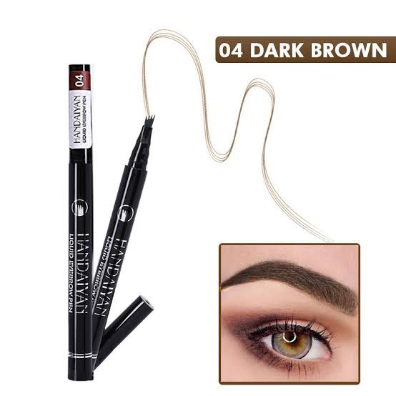 HANDAIYAN Liquid Eyebrow Pen #04-Dark_Brown