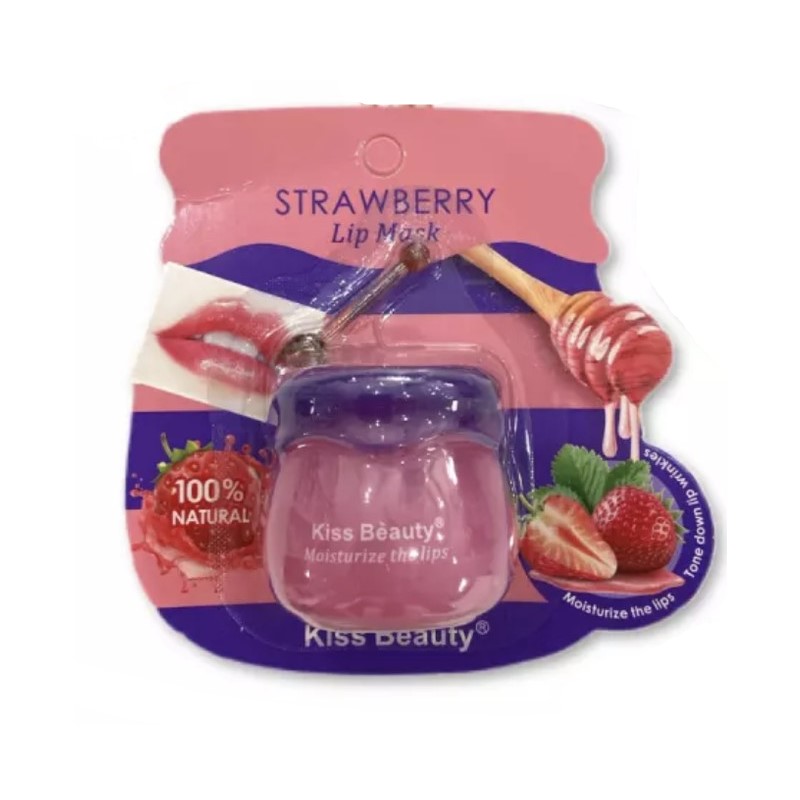 Kiss Beauty Strawberry Lip Mask