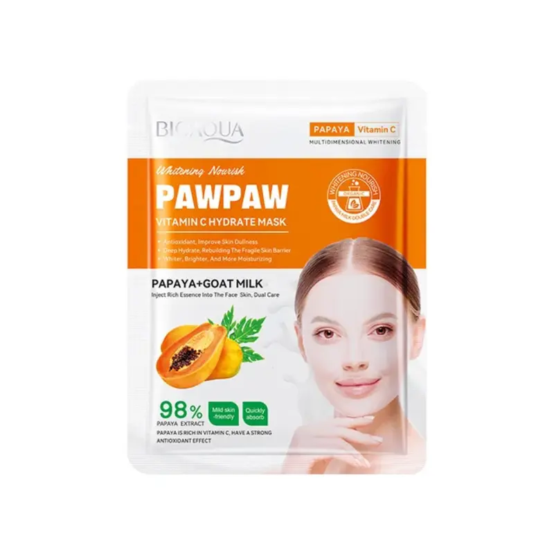 BIOAQUA PawPaw Vitamin C Hydrate Sheet Mask