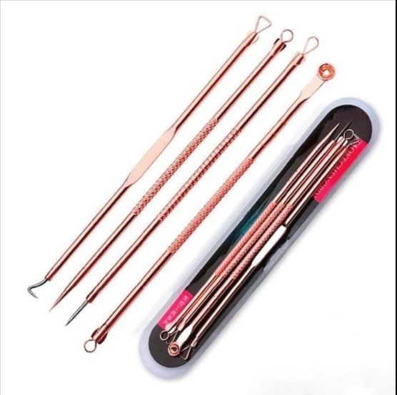 Acne Black Head Pimple removing Tool 4 pieces