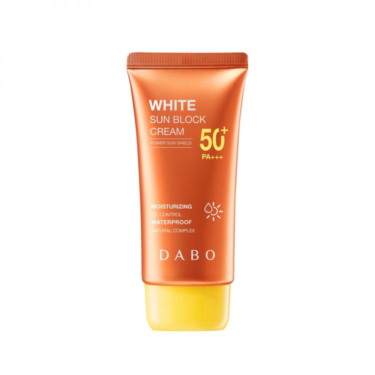 DABO White Sunblock Cream Power Sun Shield 50+ PA+++