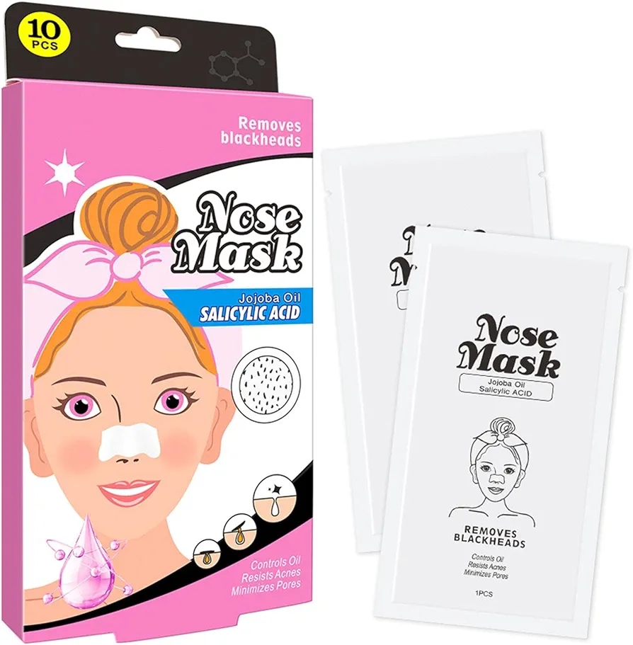 Desunie Blackhead Remove 10 Pcs Salicylic-Acid Nose Strips