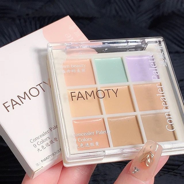 FAMOTY 9 Colors Concealer Palette