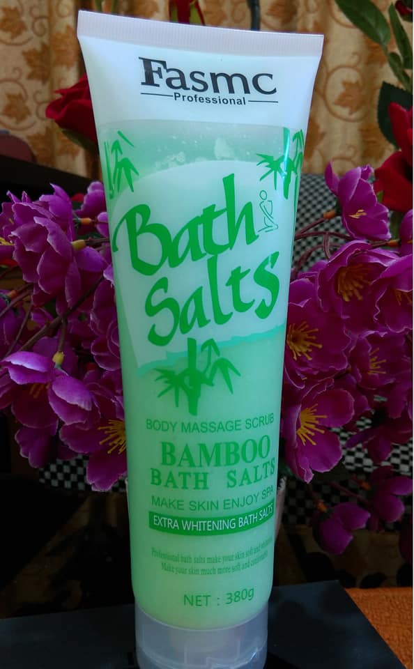 FASMC Bath Salts Body Massage Scrub Bamboo