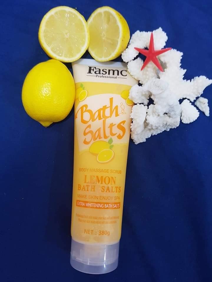 FASMC Bath Salts Body Massage Scrub Lemon