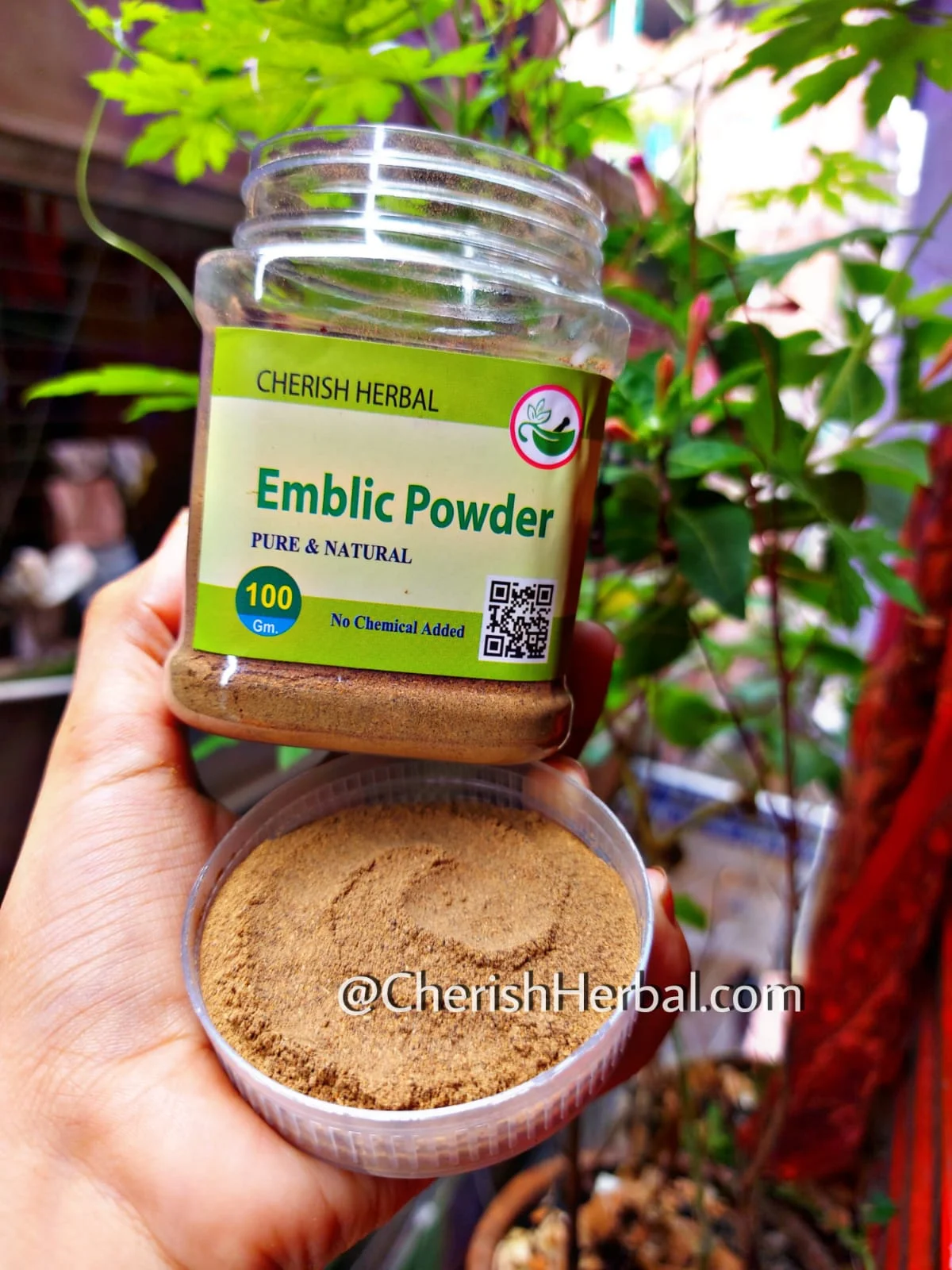 CHERISH HERBAL Emblic Powder 100gm আমলা গুড়া ১০০ গ্রাম