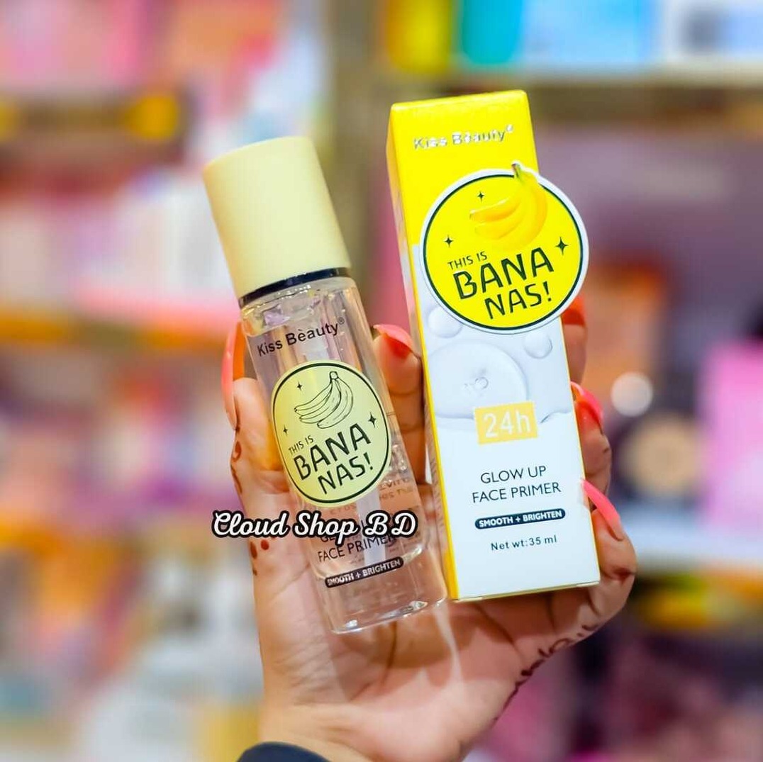 Kiss Beauty this is Bananas Glow up Face primer