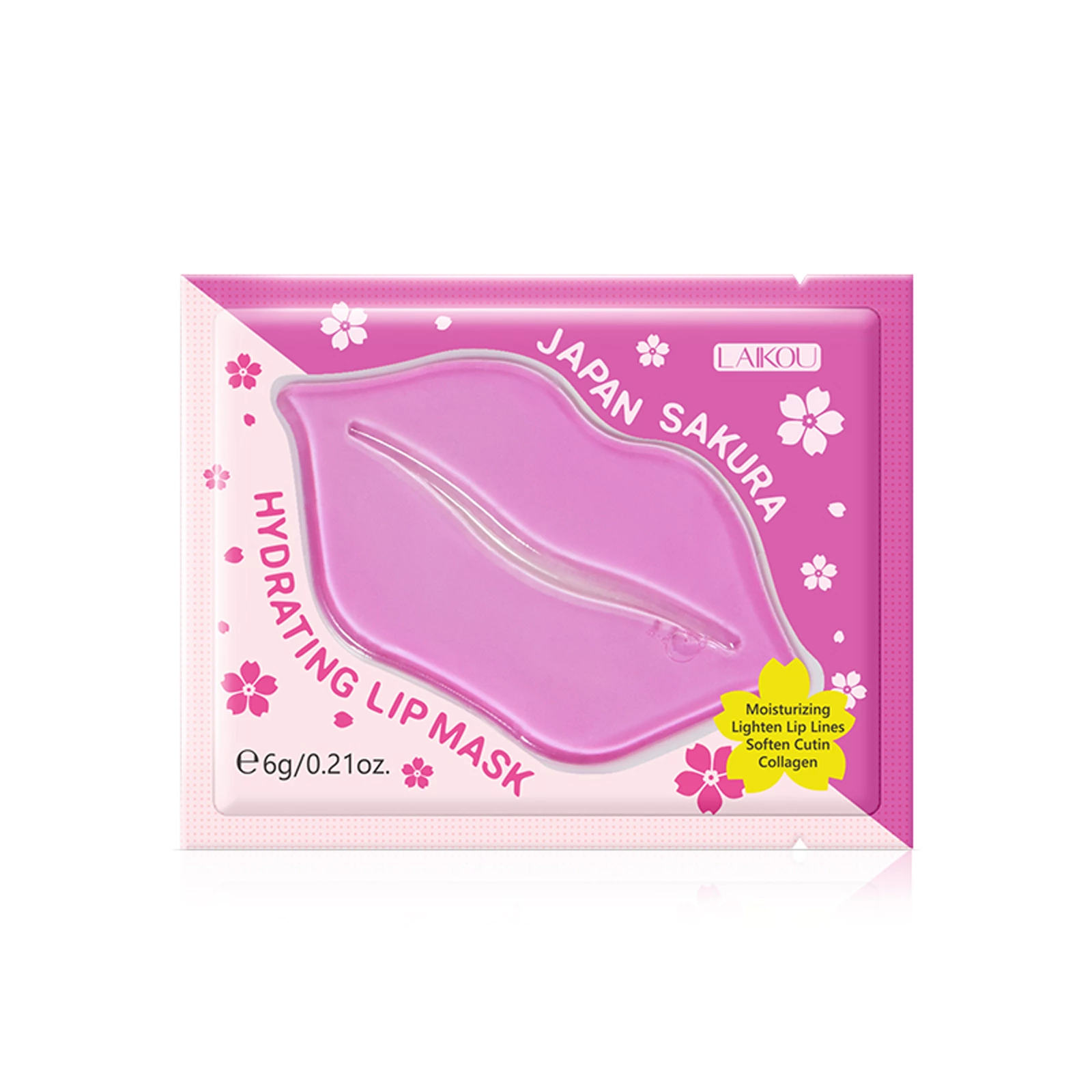Laikou Japan Sakura Hydrating Lip Sheet Mask