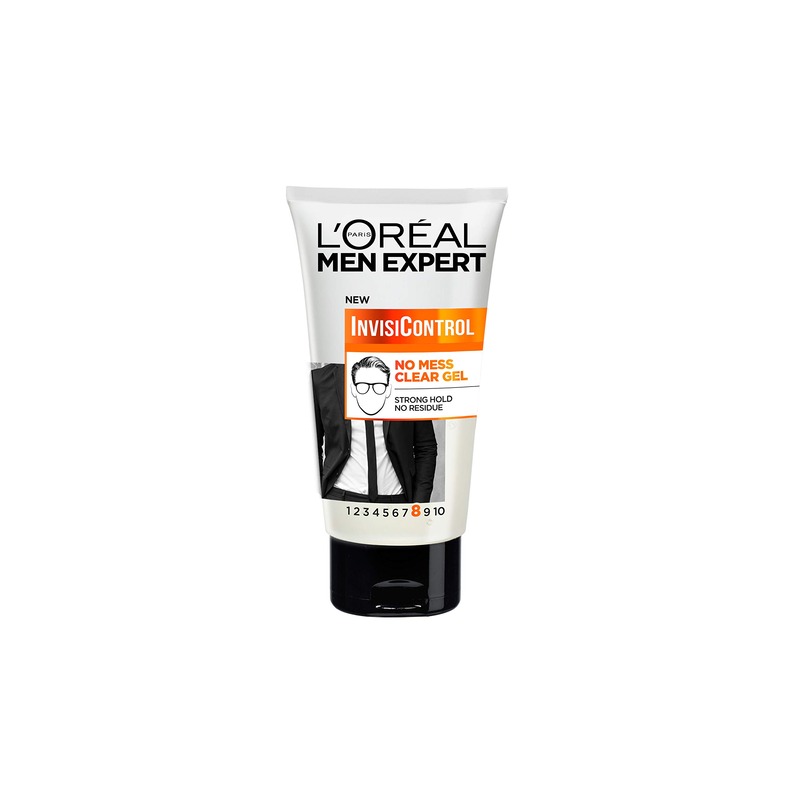 L'OREAL PARIS Men Expert Invisi Control Neat Look Clear Hair Gel - 150ml