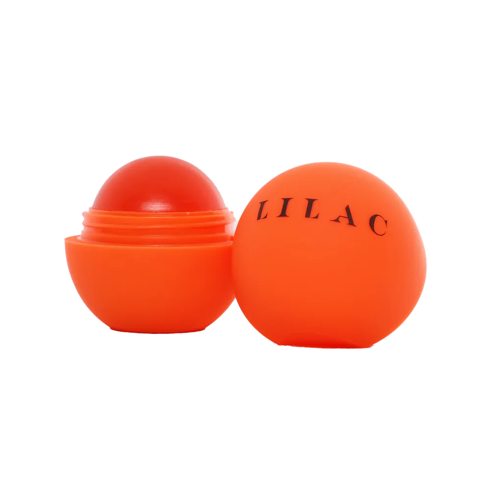 Lilac Lip Balm Pink Orange Pie With SPF15