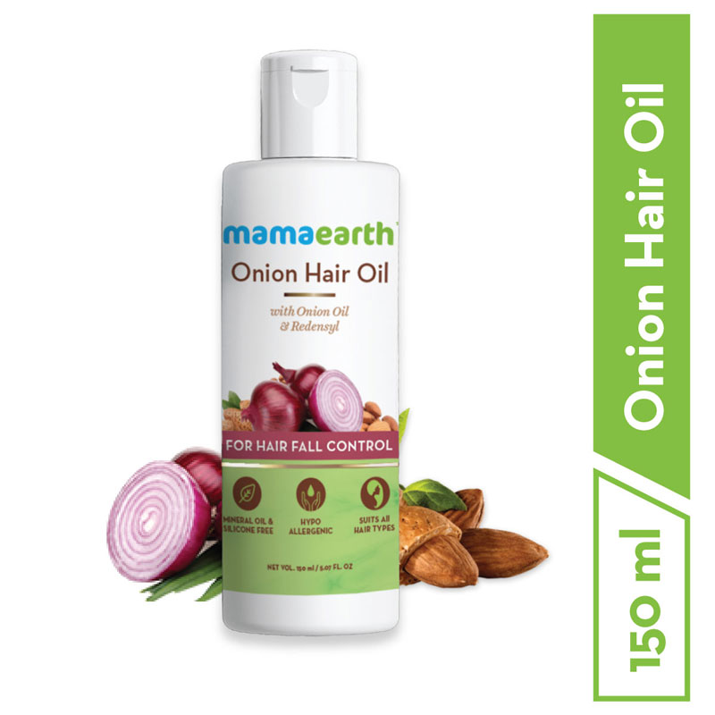 Mama Earth Onion Hair Oil With Redensyl 150ml