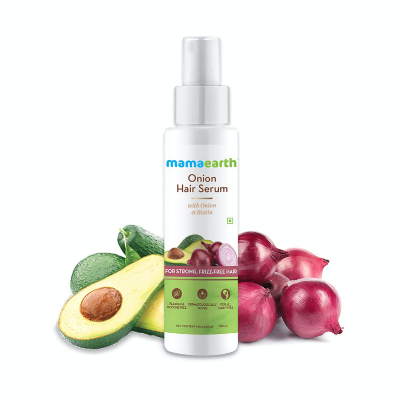 Mama Earth Onion Hair Serum with Onion and Biotin - 100 ml