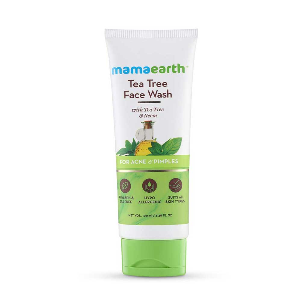 Mamaearth Tea Tree Face Wash For Acne & Pimples