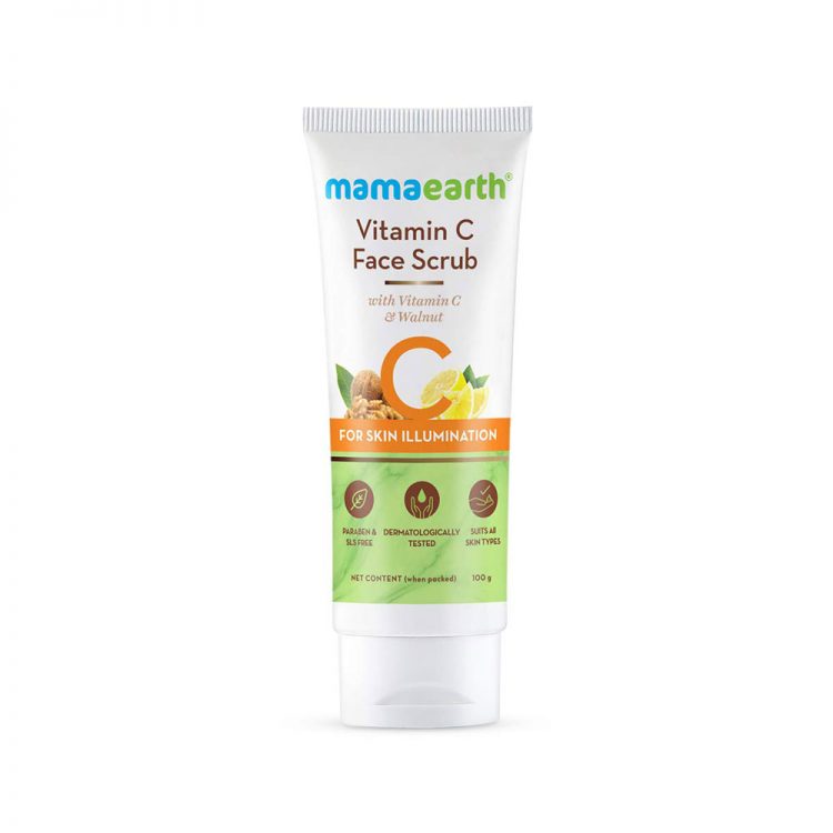 Mama Earth Vitamin C Face Scrub