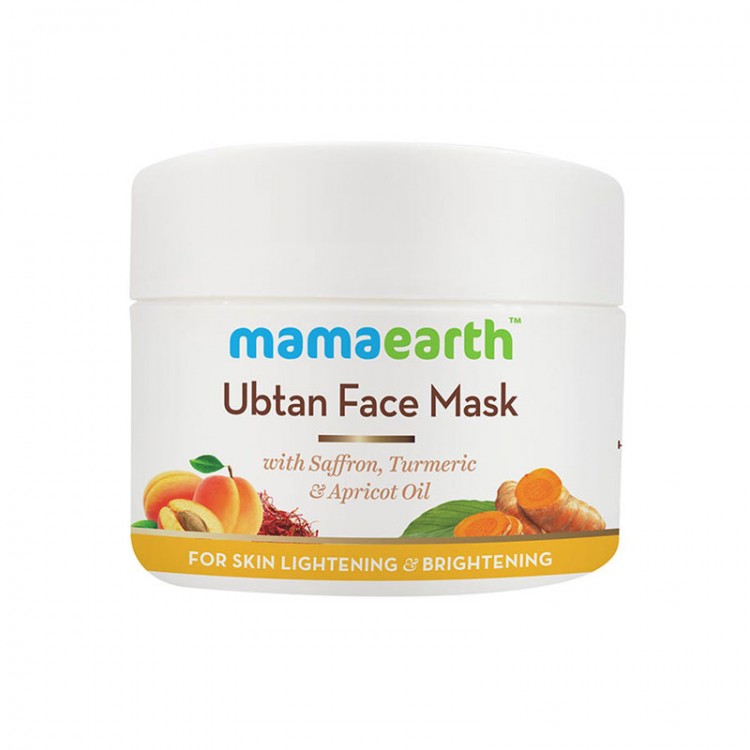 Mama Earth Ubtan Face Mask with Saffron and Turmeric
