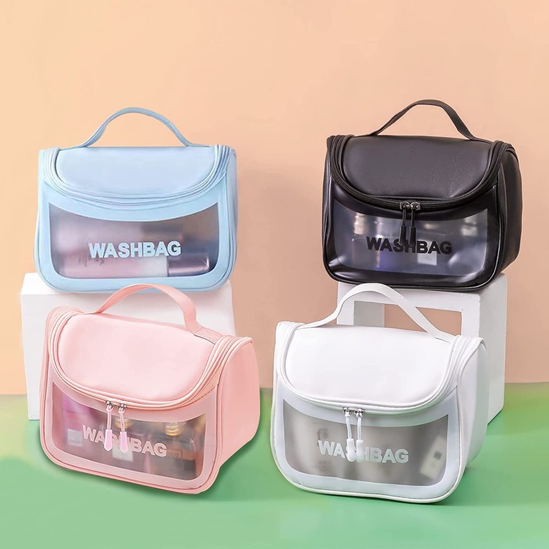 Multifunctional Transparent & Waterproof Cosmetics Bag for women