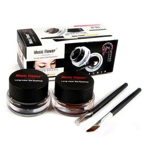Music Flower 2 In 1 Gel Eyeliner