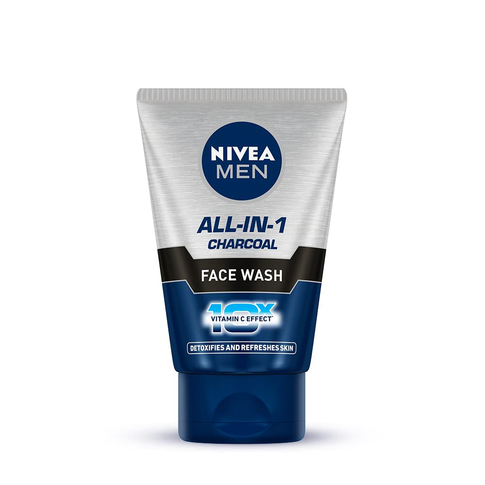 NIVEA MEN All-In-1 Charcoal Face Wash - 100g