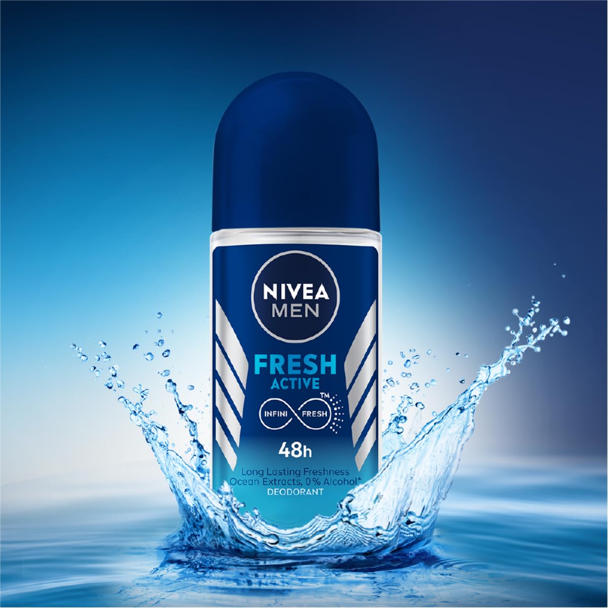 Nivea Men 48h Roll On Fresh Active - 50 ml