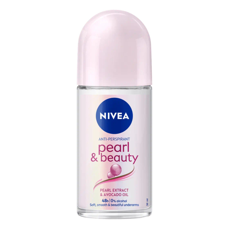 NIVEA Pearl and Beauty Deodorant Roll On - 50ml