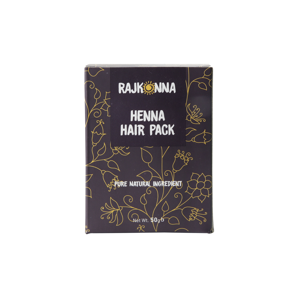 Rajkonna Henna Hair Pack Powder (50 gm)