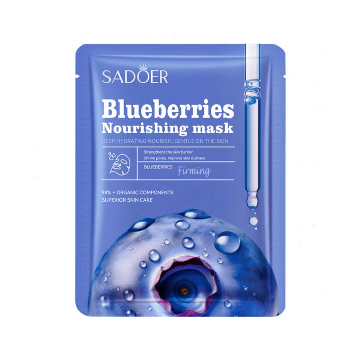 SADOER Blueberries Nourishing Facial Sheet Mask