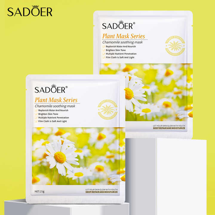 SADOER Plant Mask Series Chamomile Soothing Sheet Mask