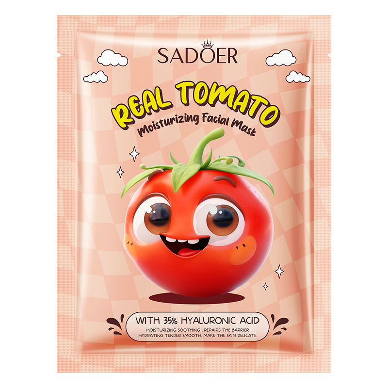 SADOER Real Tomato Moisturizing Facial Sheet Mask