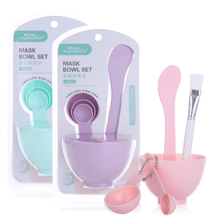 4 in 1 Skin Care Facial  Mask Mixing Bowl Set 6 pcs