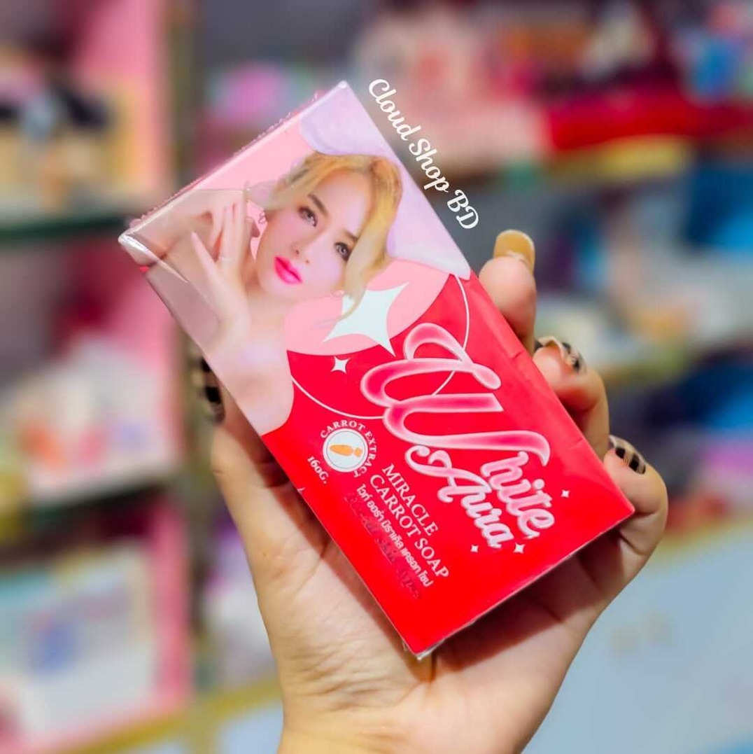 White Aura Miracle Carrot Soap - 160g