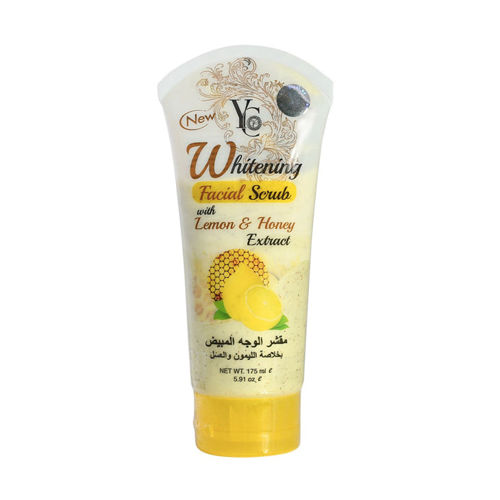 YC Whitening Facial Scrub with Lemon and Honey - 175ml