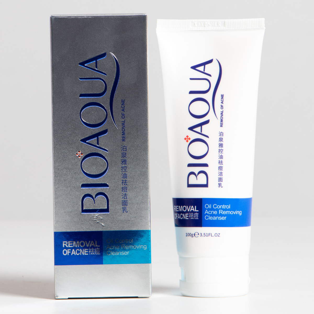 BIOAQUA Oil Control Acne Removal Cleanser - 100gm
