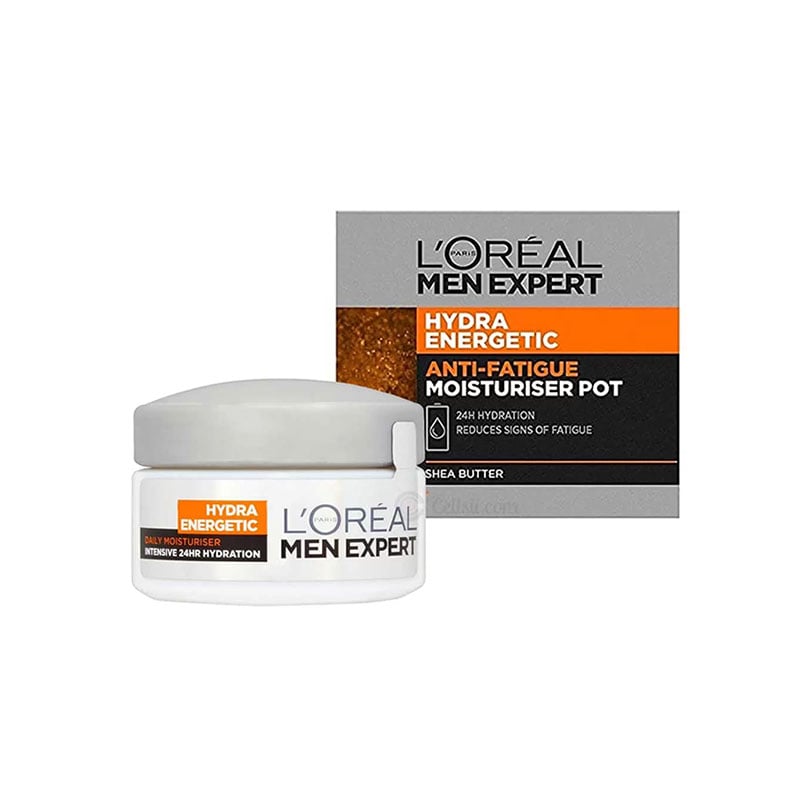 L'Oreal Paris Men Expert Hydra Energetic Anti-Fatigue Moisturiser Pot - 50ml
