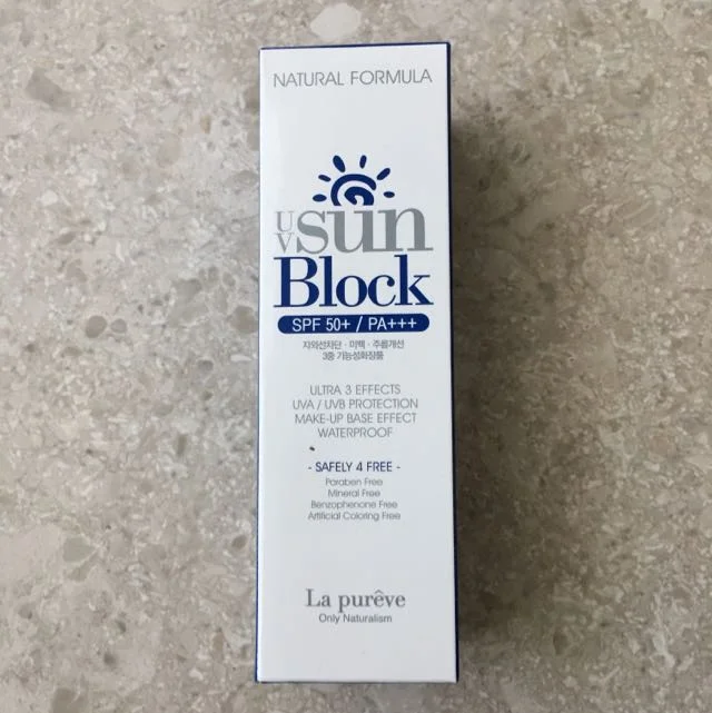 La Pureve Natural Formula UV SPF 50+/PA+++ Sunscreen 50ml