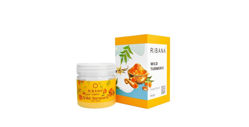 RiBANA Wild Turmeric Face Pack