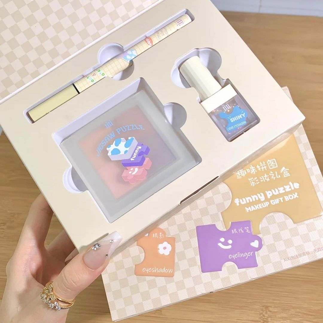 xixi Funny Puzzle Makeup Gift Box